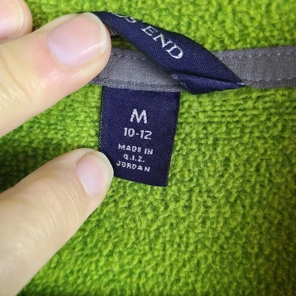 LANDS' End quarter zip pullover sweater - Picture 8 of 9